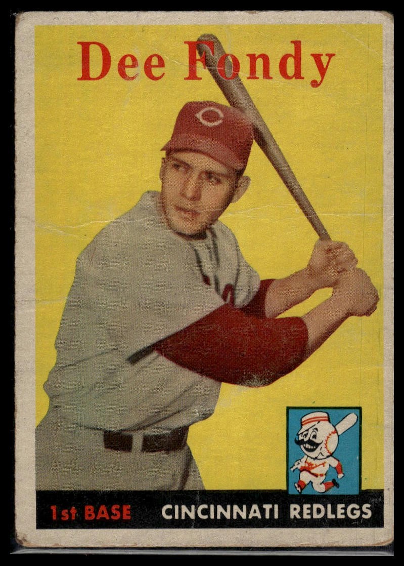 1958 Topps #157 Dee Fondy