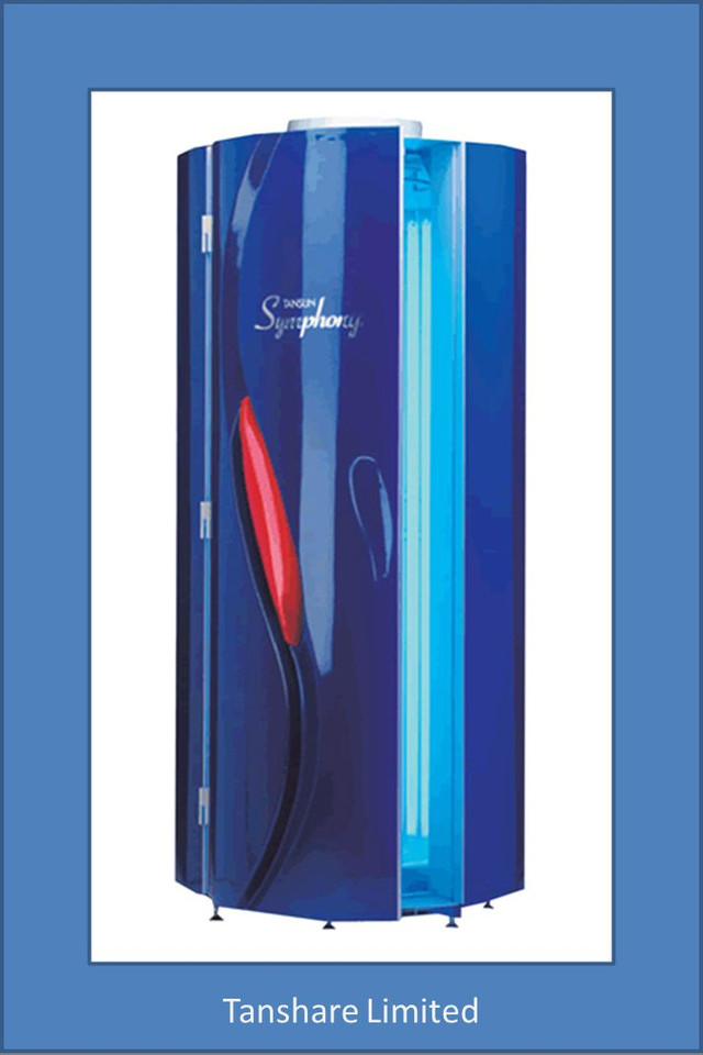 Commercial Tansun Stand Up Sunbed Vertical Tanning Symphony Brand 250w