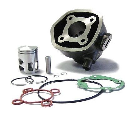 Cylindre piston joints Malaguti F12 pour restauration moteur de scooter 50cc en fonte