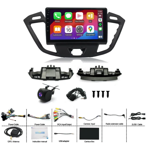 For Ford Transit MK8 2012-2021 Stereo Headunit Radio Android 14 Apple CarPlay FM - Picture 14 of 16