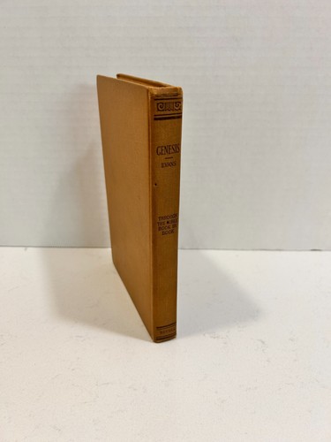 Through The Bible: Genesis by William Evans Hardcover 1916 - Picture 2 of 6
