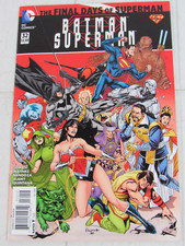 Batman/Superman #32-2nd Print July 2016 DC Comics Yanick Paquette Variant