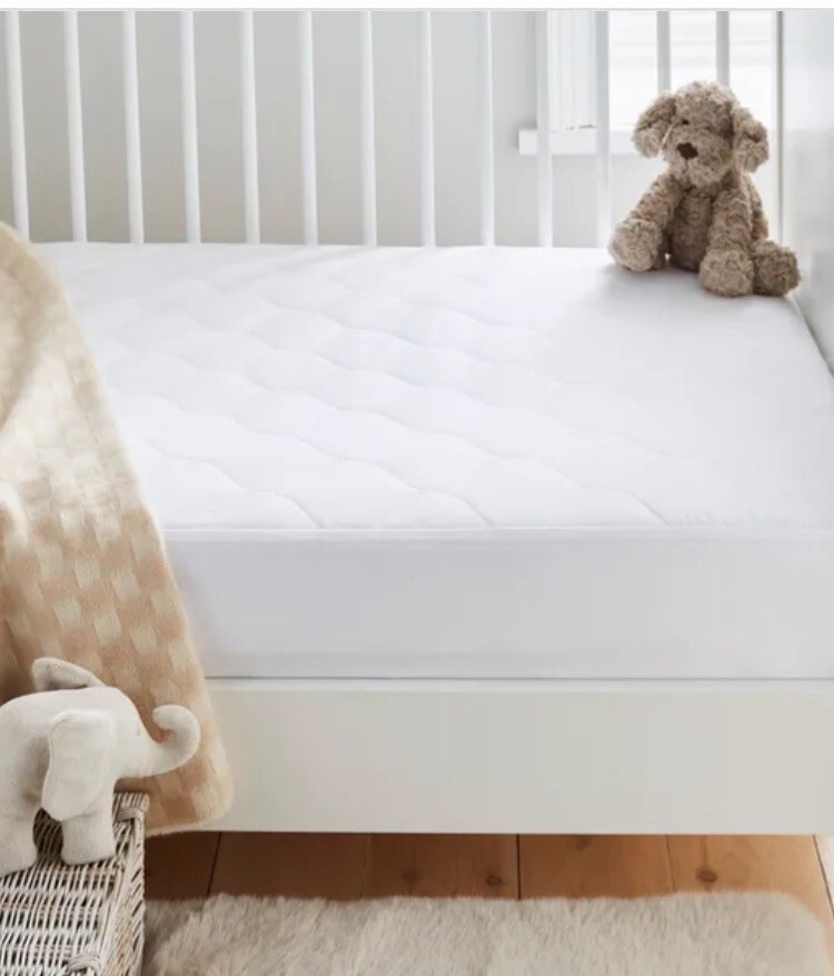 Mattress Protector John Lewis Cot Mattress 120 X 60 NEW FOGARTY