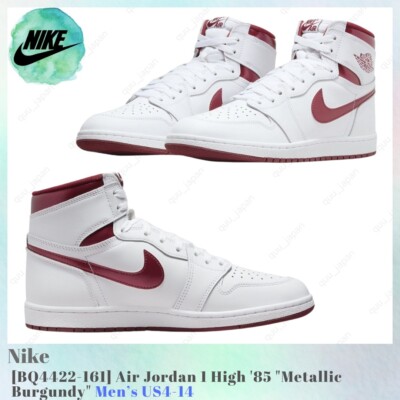 Size 14 - Air Jordan 1 Retro '85 OG High Metallic Burgundy for