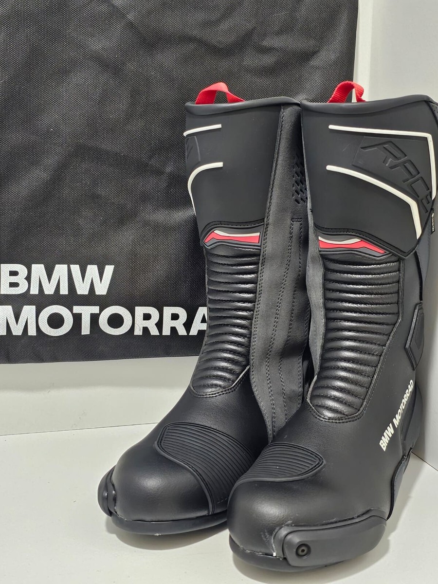 BMW MOTORRAD PRO RACE GTX MOTORCYCLE BOOTS GORE-TEX SIZE