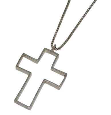 GUCCI Necklace✨ラージクロス　グッチネックレス　BIG CROSS VINTAGE】GUCCI グッチ マリーナ クロス ネックレス (ラージ