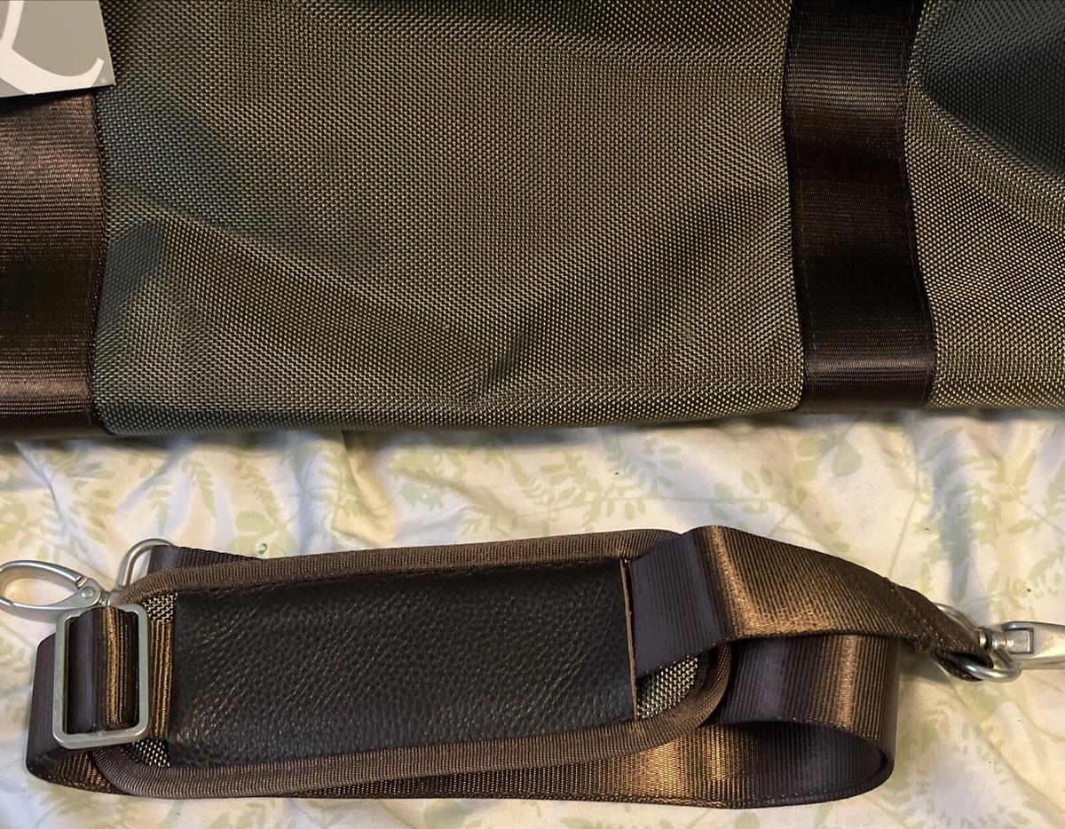 Abercrombie & Kent Safari Large Duffel Bag Ballistic Nylon Green