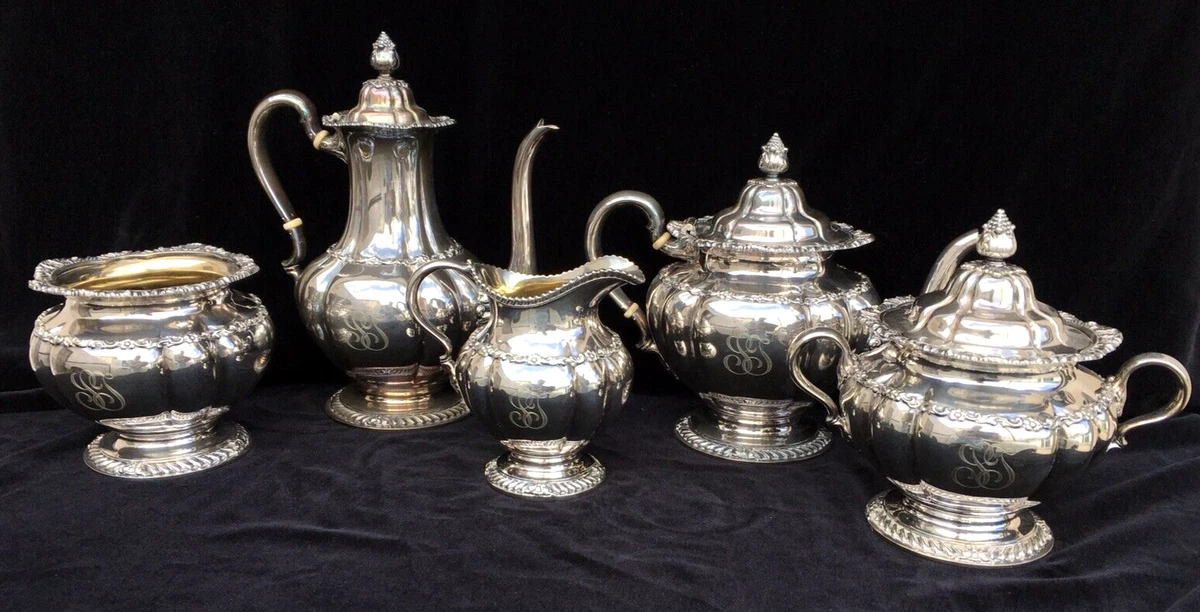 Tiffany & Co. Antique US Silver-Plated Teapots, Coffee Pots & Sets