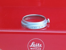 Leica a36 chrome SL filter marked E. Leitz New York,  US SELLER