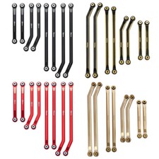 Aluminum Body Link Tie Rod Kit Upgrade Parts For Axial 124 Rc Scx24 Crawler Car
