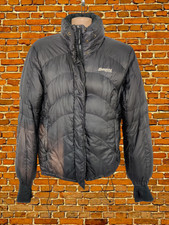Womens Bergans Of Norway Medium Black Down Padded Packable Puffer Coat Jacket
