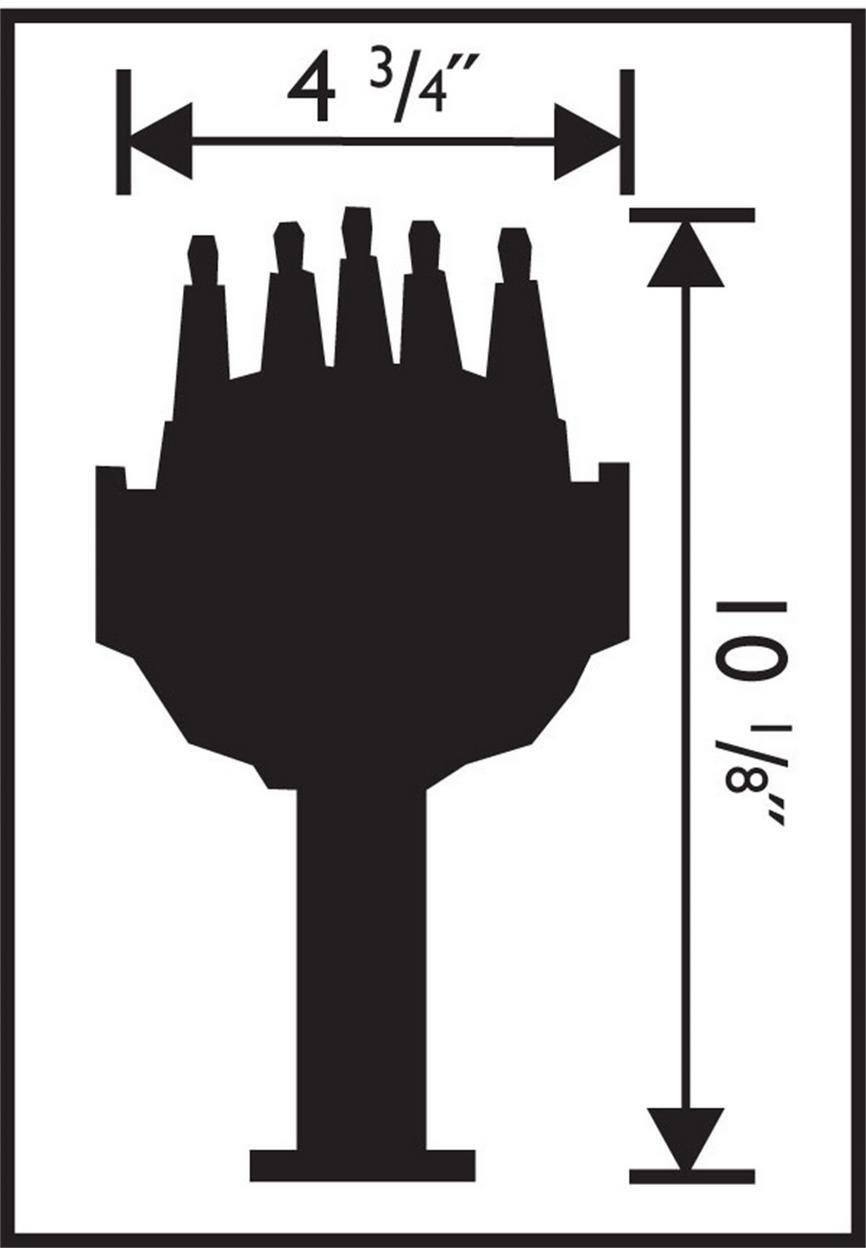 Distributor MSD 8546 Billet Distributor CDE