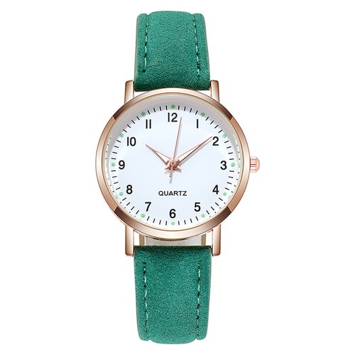 Women's Watch Luminous Quartz Watches Frosted Leather Band Analog Wrist Watch AU - Picture 16 of 22