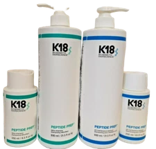 K18 Peptide Prep pH Maintenance &/or Detox Shampoo