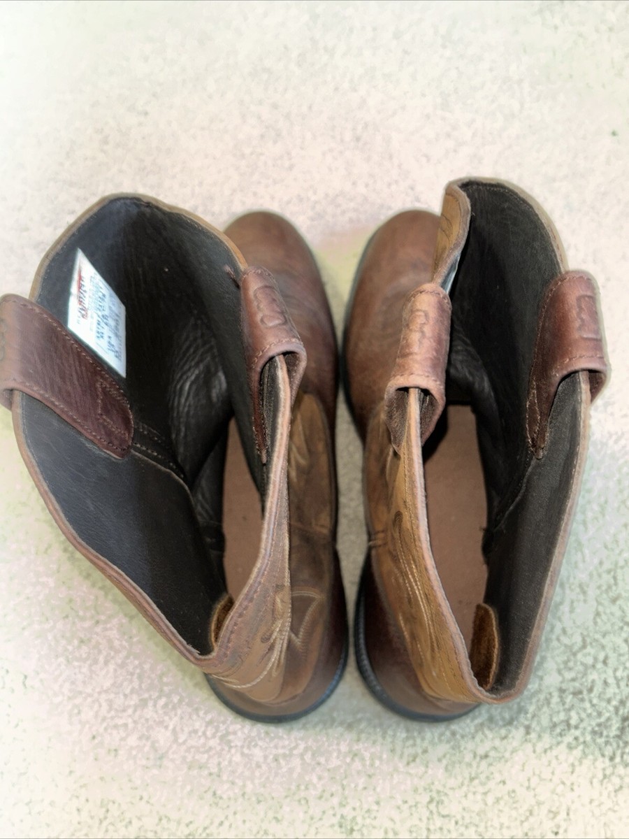 Red Wing Pecos Boots 2201 Pull On Cowboy Work Boot Steel Toe  display picture 2