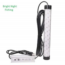Bright Night Fishing Underwater Fishing Light 15,000 LUMENS White 300 LEDs Dock