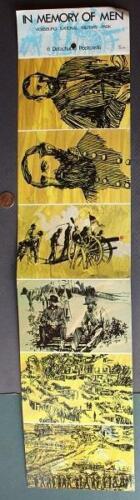 Vicksburg Mississippi Civil War Battlefield SIX Uncut Postcard Set Vintage COOL- - 第 1/1 張圖片