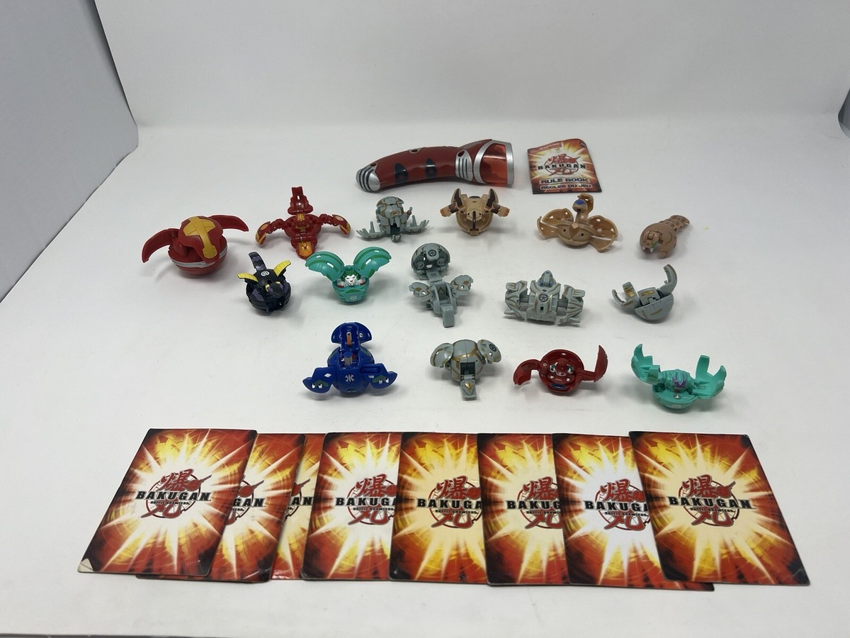 15 Bakugan Battle Brawlers with Bakugan With Plastic Case