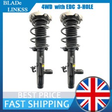 2x Front Shock Struts Assys w/EDC For BMW 3 4 Series F30 F31 F32 F33 xDrive AWD 