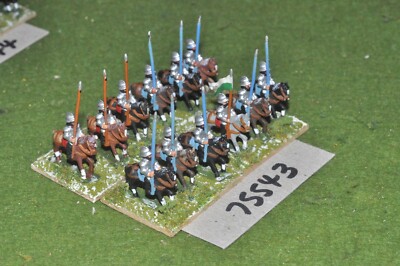 15mm renaissance / english - elizabethan heavy 12 figs - cav (75543)
