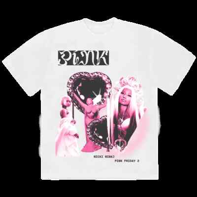 Pink Friday 2 Nicki Minaj Tour Retro Vintage T-shirt S-5XL