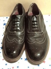 Lambretta High Shine Formal Brogues Shoes Size UK 10 EU 44
