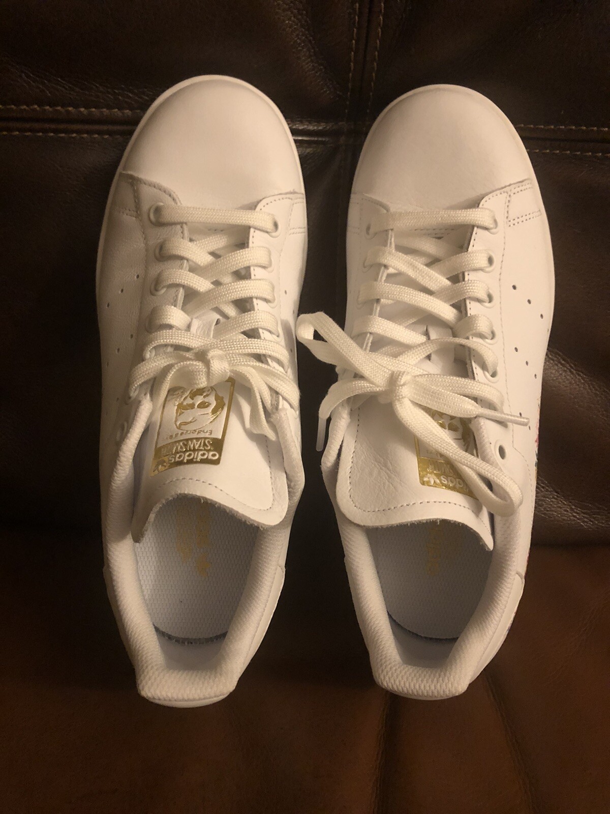 adidas floral tennis shoes