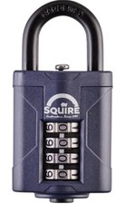 Squire Combination Padlock CP40 4 Wheel All WeatherGym Locker Tool Box Shed
