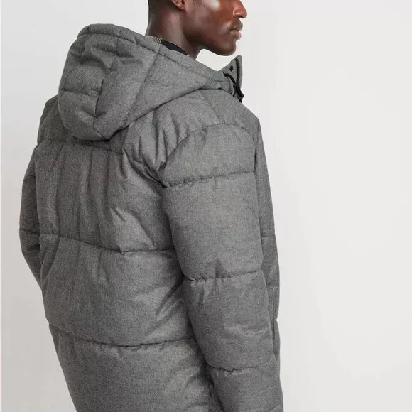 Frost-Free Water-Resistant Hooded Puffer Jacket