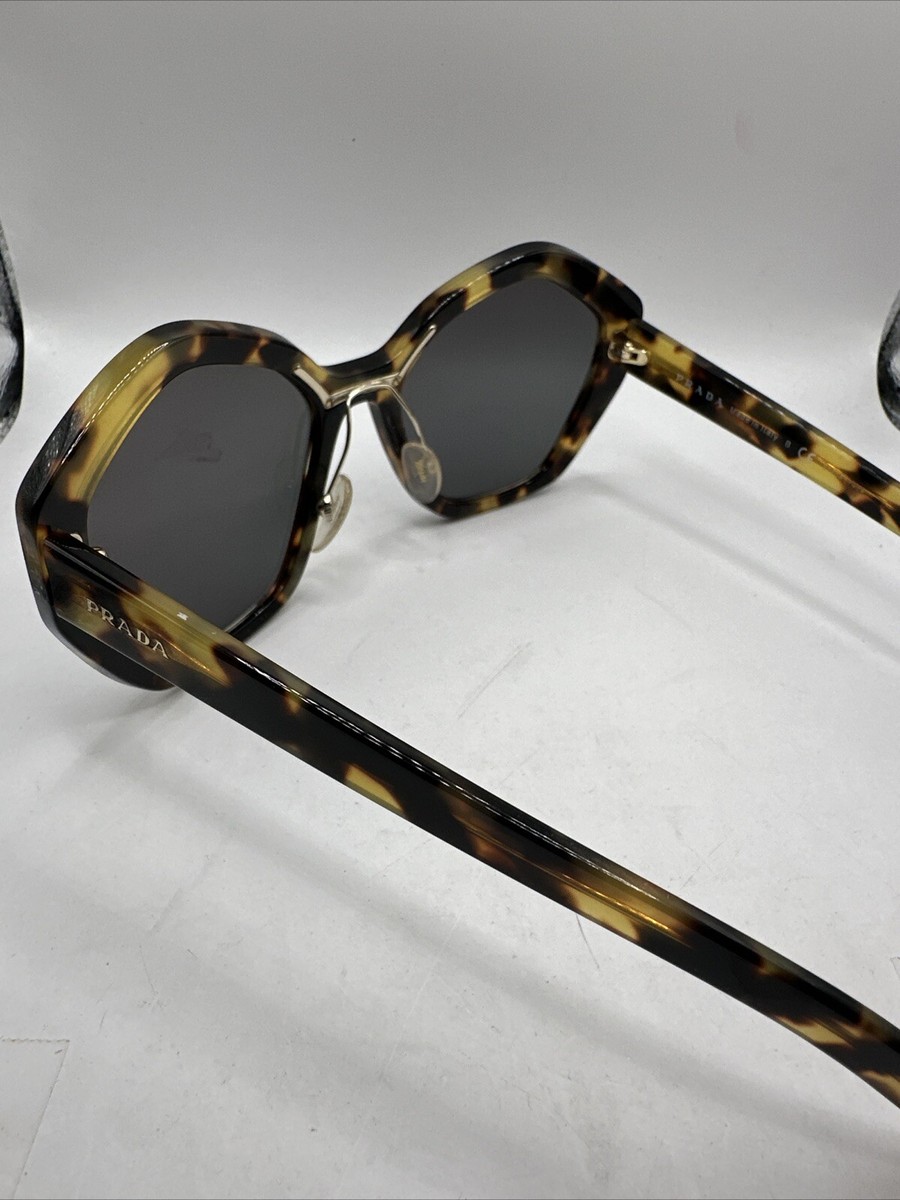 PRADA ミラノ トータスシェル サングラス Prada Tortoise Shell Oversized Round Sunglasses – LFC Ltd