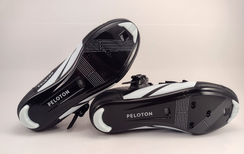 Peloton Cycling Shoes Black Red Biking EU 42 US Mens 8.5 US Womens 11 - Picture 9 of 10