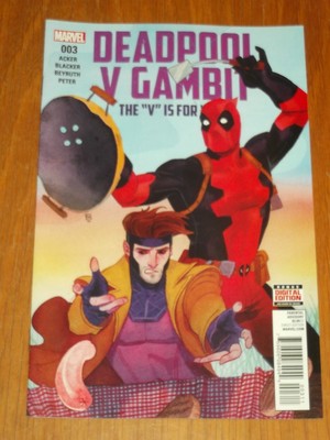 DEADPOOL V GAMBIT #3 MARVEL COMICS OCTOBER 2016 NM (9.4)