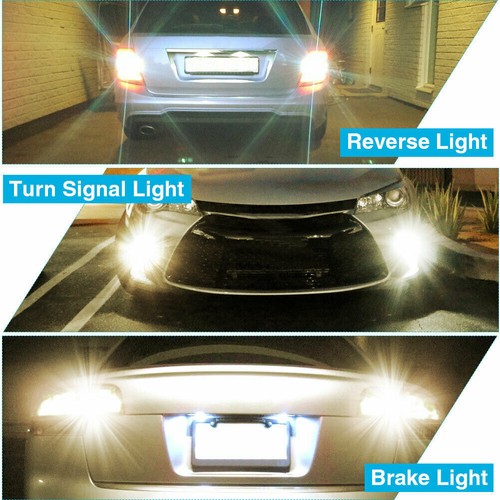 2PC 1156 LED Reverse Backup Light Bulbs Super Bright 6500K Canbus Error Free kit - Picture 13 of 13