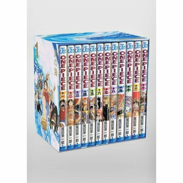 青年漫画 One Piece Collection of Books ONE PIECE Comics Box set Vol 1-12: East Blue storage Japanese