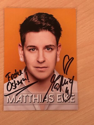 Matthias Eike - Autogrammkarte original signiert - #33106
