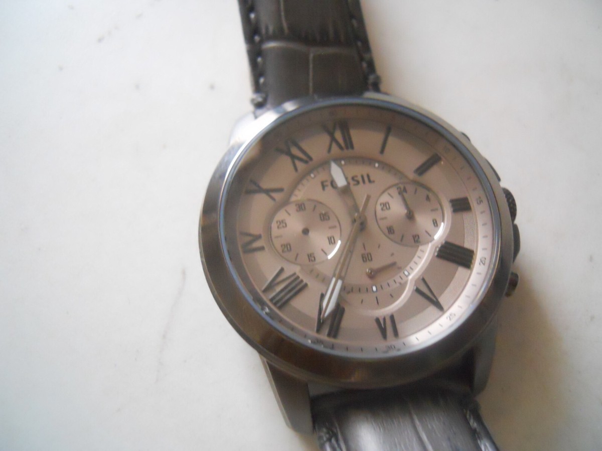 Fossil men's chronograph Quartz,battery water resistant Analog