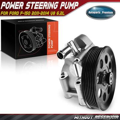 #ad New Power Steering Pump with Pulley for Ford F 150 2011 2012 2013 2014 V8 6.2L $99.28