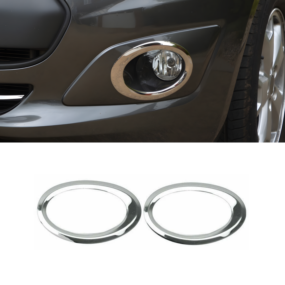 Stainless Steel Chrome Fog Light Cover Fit Ford Tourneo Connect (2014-2018)