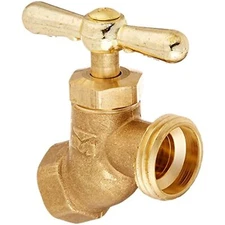 Mueller Industries 102-403 1/2" FIP Hose Valve, 1/2-Inch