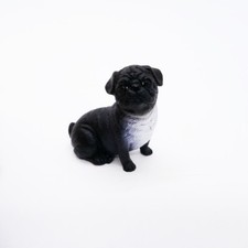 Miniature Dog Pug V.1 Cute Figurine Collectibles Resin Dolls Hand Decor