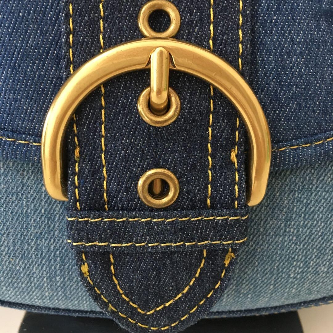 COACH Soho Shoulder Bag Upcycled Repurposed Denim Blue CR737 New  