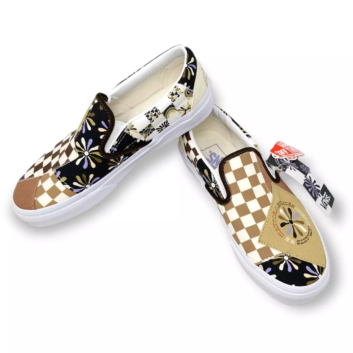 Vans, Shoes, Custom Louis Vuitton Signature Print Vans