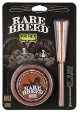 Primos PS2903 Rare Breed Friction Call Attracts Turkeys Natural Glass/Wood