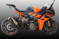 KTM RC 390  (2021 - Current) Snake Skin Tank Grips: Free Center Tank Protector