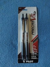 77273 Pilot Precise V5 RT Rollingball Pen Refill, 0.5mm, Black, 1 Pack of 2