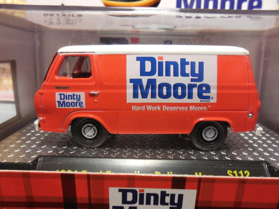 M2 MACHINES S112 Dinty Moore NEW LTD ED 1964 Ford Econoline Van RR LE FREE SHIP - Image 2 of 3