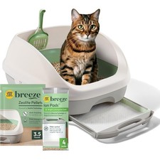 Purina Litter Box System, BREEZE System Starter Kit Litter Box, Litter Pellet...