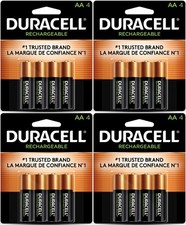 Duracell 16 X NEW AA Batteries Rechargeable NiMH Precharged 2400mAh