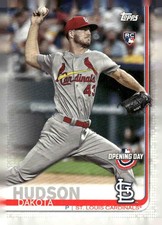 2019 Topps Opening Day #116 Dakota Hudson