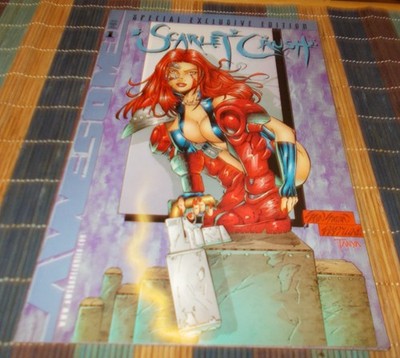 Scarlet Crush #1 SPECIAL EXCLUSIVE EDITION - Awesome Comics (1998)